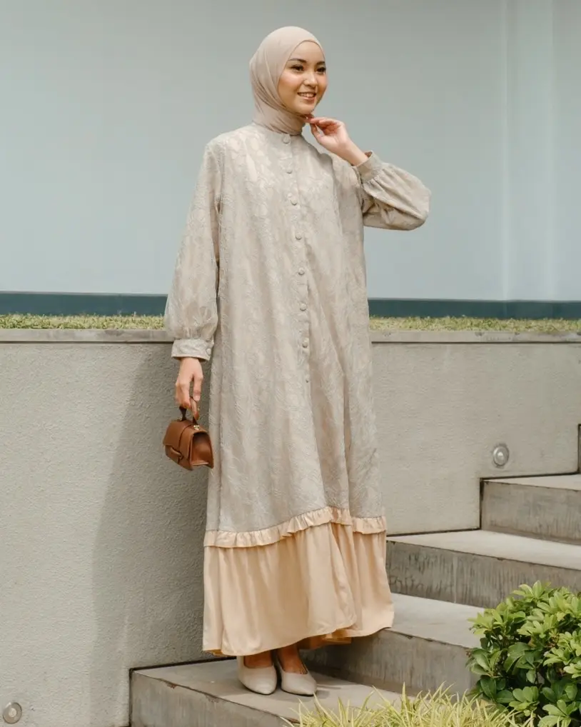 Arabella Maxi Dress Grey - Image 2