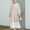 Arabella Maxi Dress Dusty Pink - Image 2