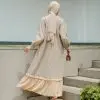 Arabella Maxi Dress Grey - Image 3