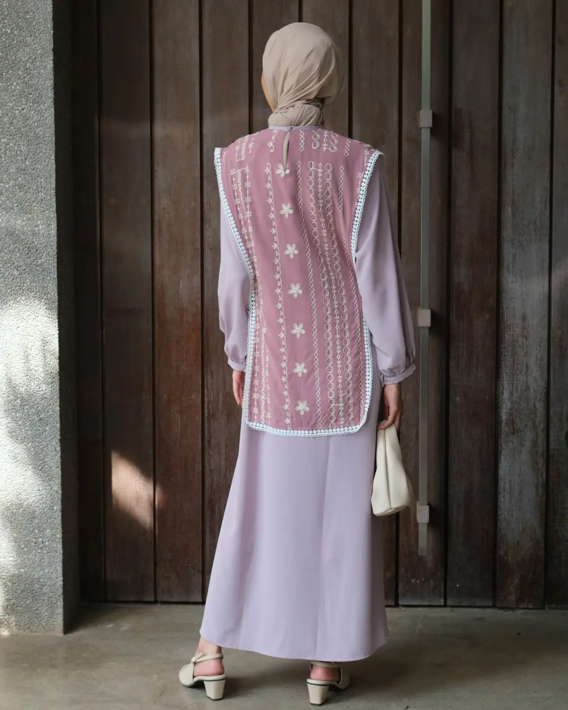 Athaya Maxi Dress Mauve - Image 3