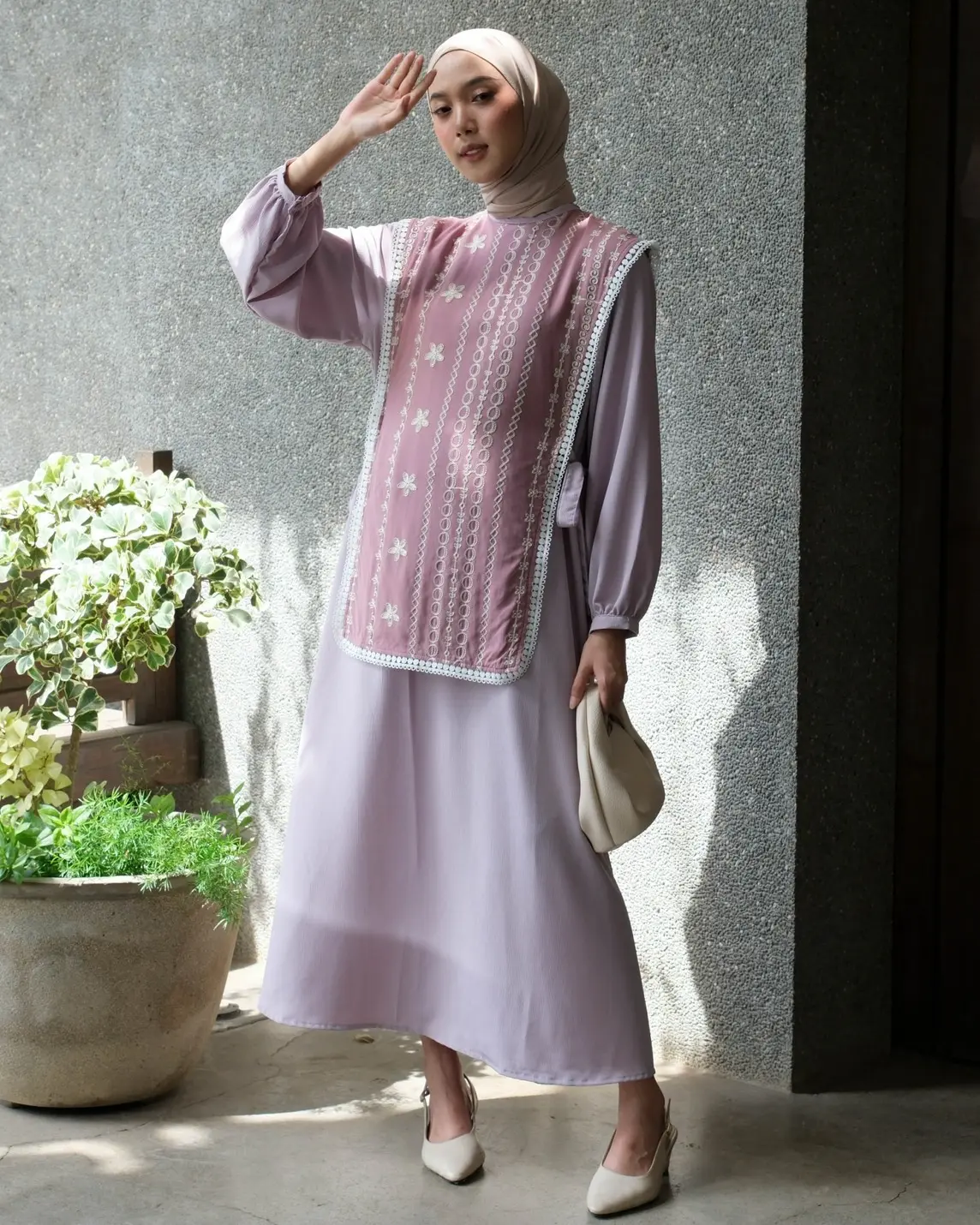 Athaya Maxi Dress Mauve