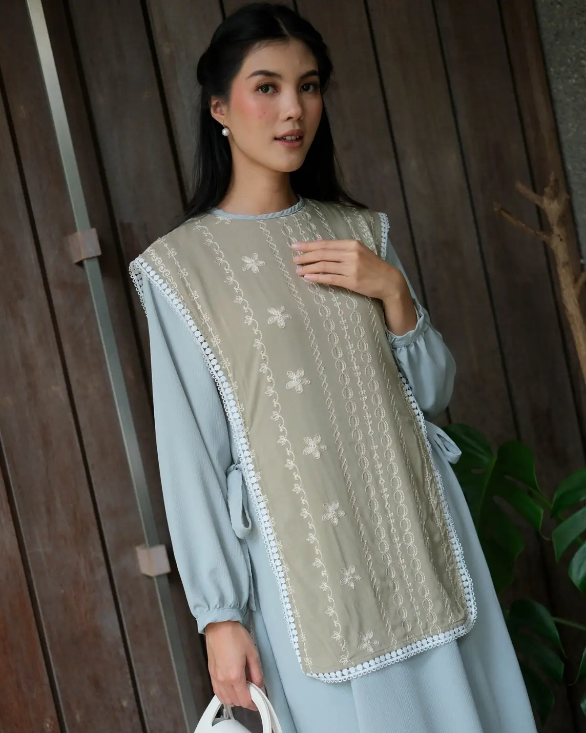 Athaya Maxi Dress Sage - Image 2