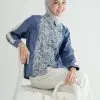 Basnah Shirt Kode 20319 Blue Denim - Image 2