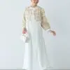 Catelya Maxi Dress Cream - Image 2