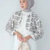 Catelya Maxi Dress Dark Grey - Image 2