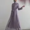 Elsaida Maxi Dress Kode 1782 Purpel - Image 2