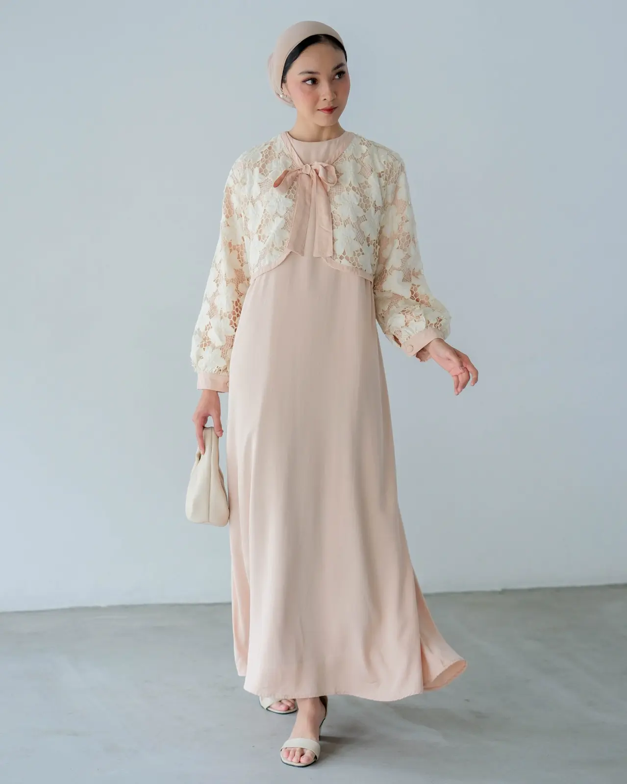 Catelya Maxi Dress Nude
