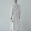 Griselda Maxi Dress Broken White - Image 3