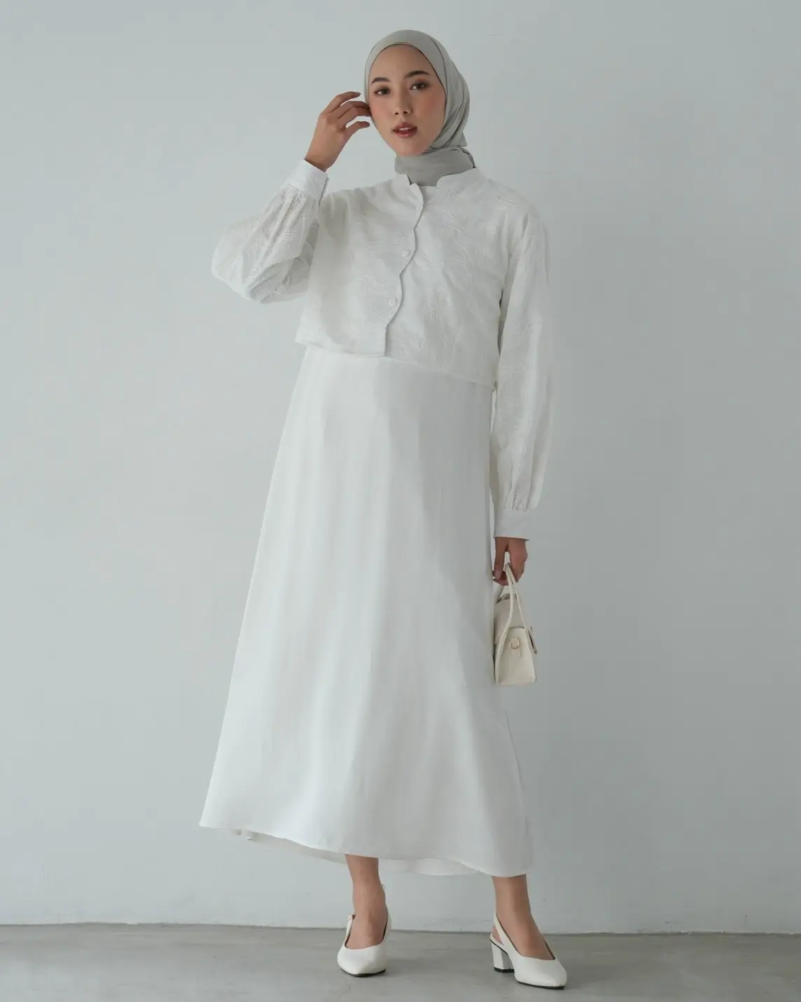 Griselda Maxi Dress Broken White