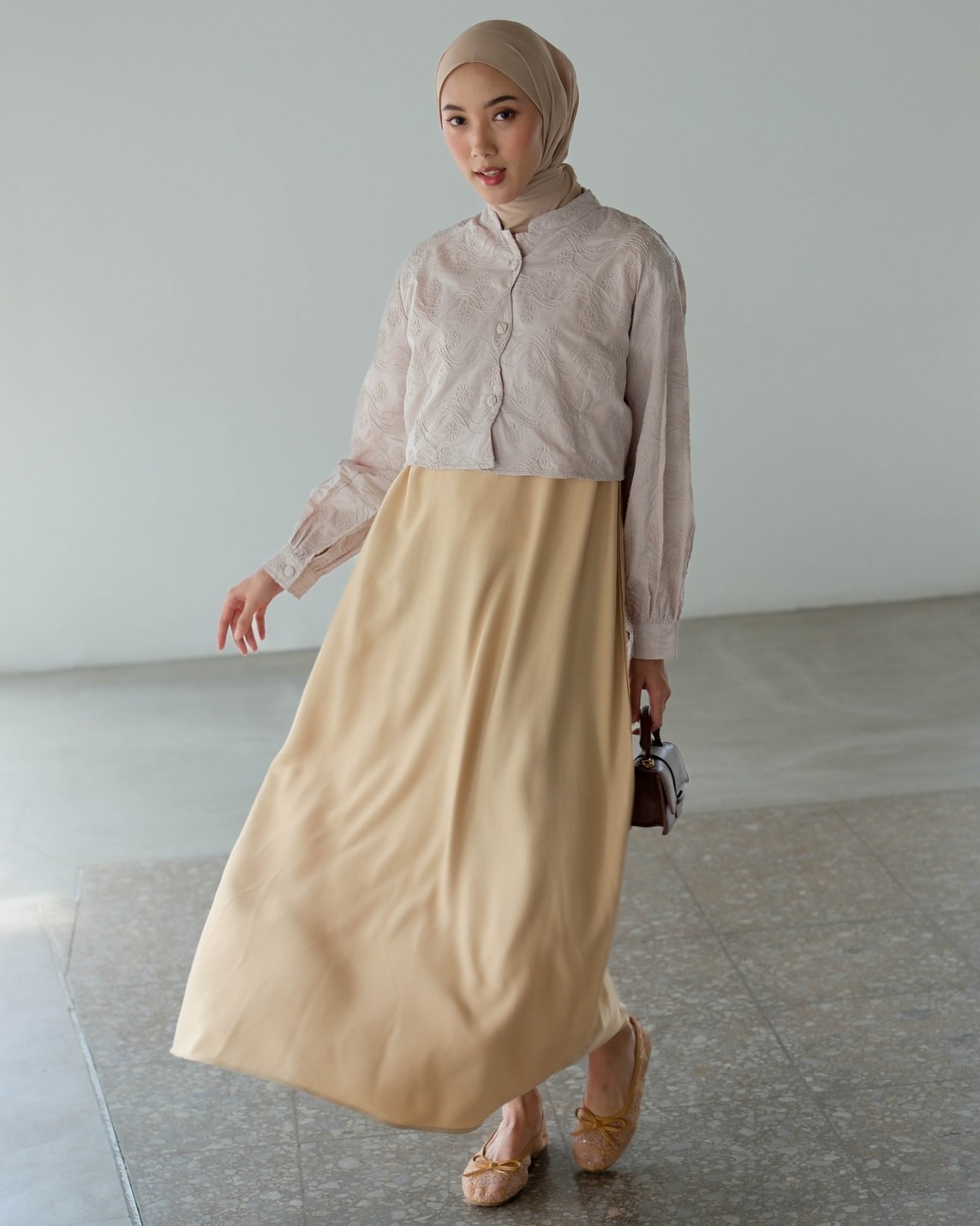 Griselda Maxi Dress Grey