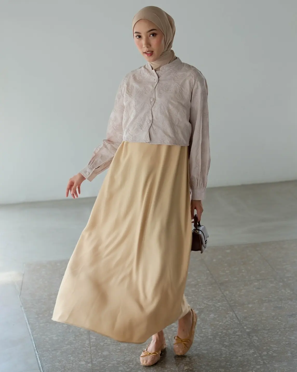 Griselda Maxi Dress Grey