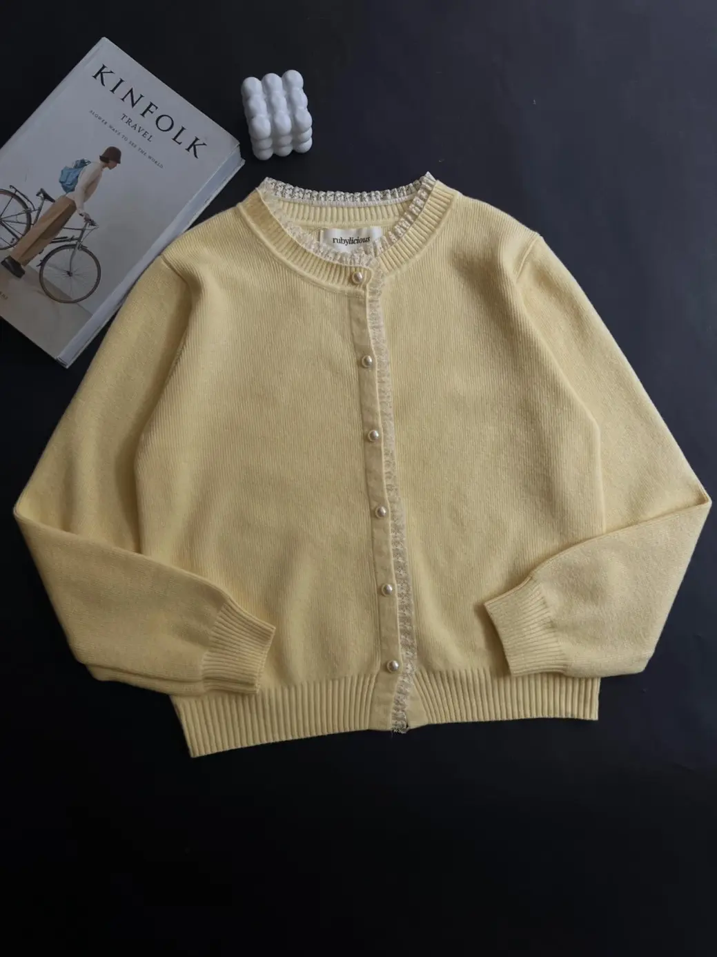 Iqala Cardi Kode 349E Yellow - Image 2