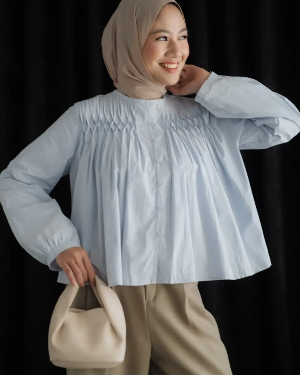 Iritha Shirt Kode 355E Blue - Image 3