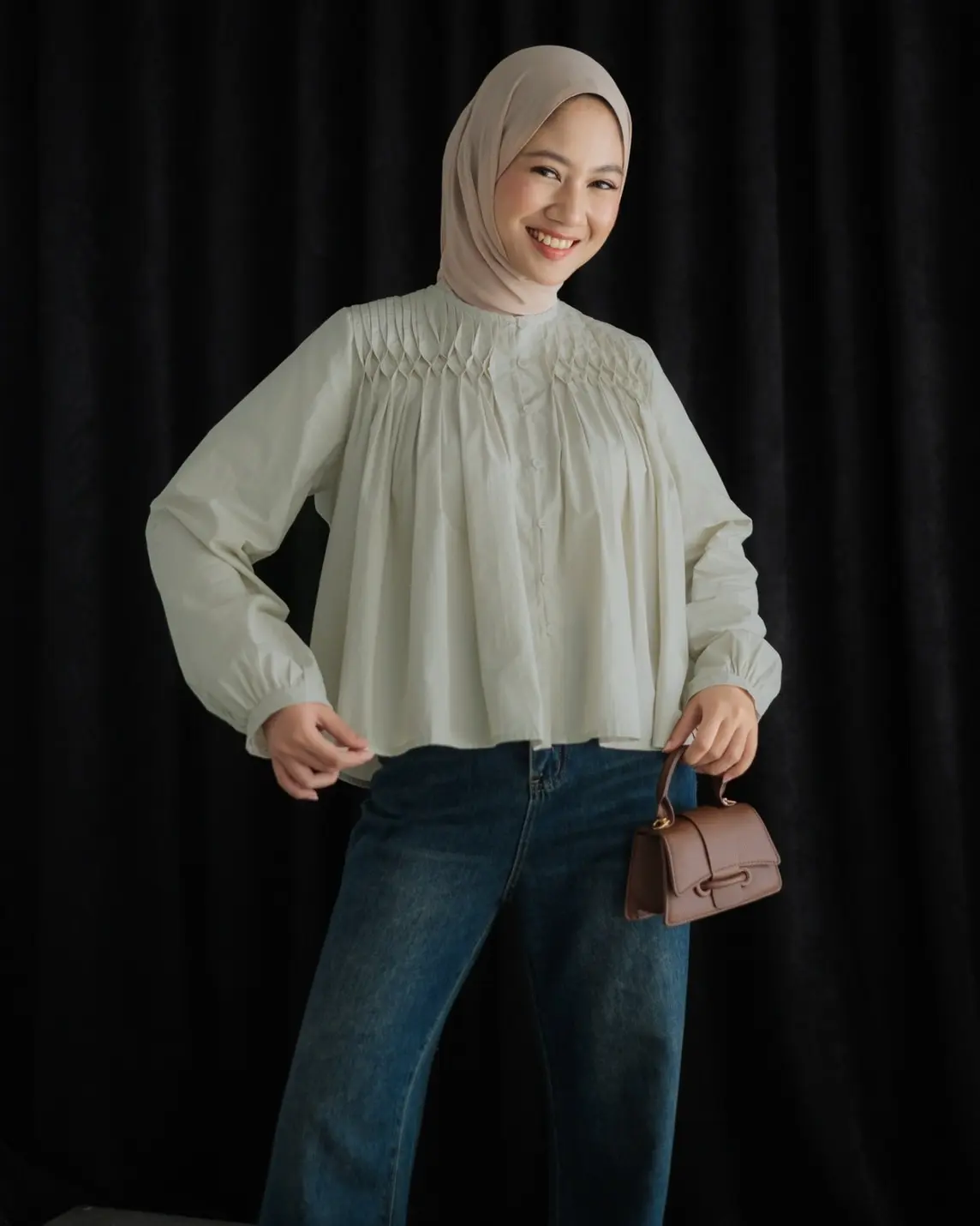 Iritha Shirt Kode 355E Light Sage - Image 3