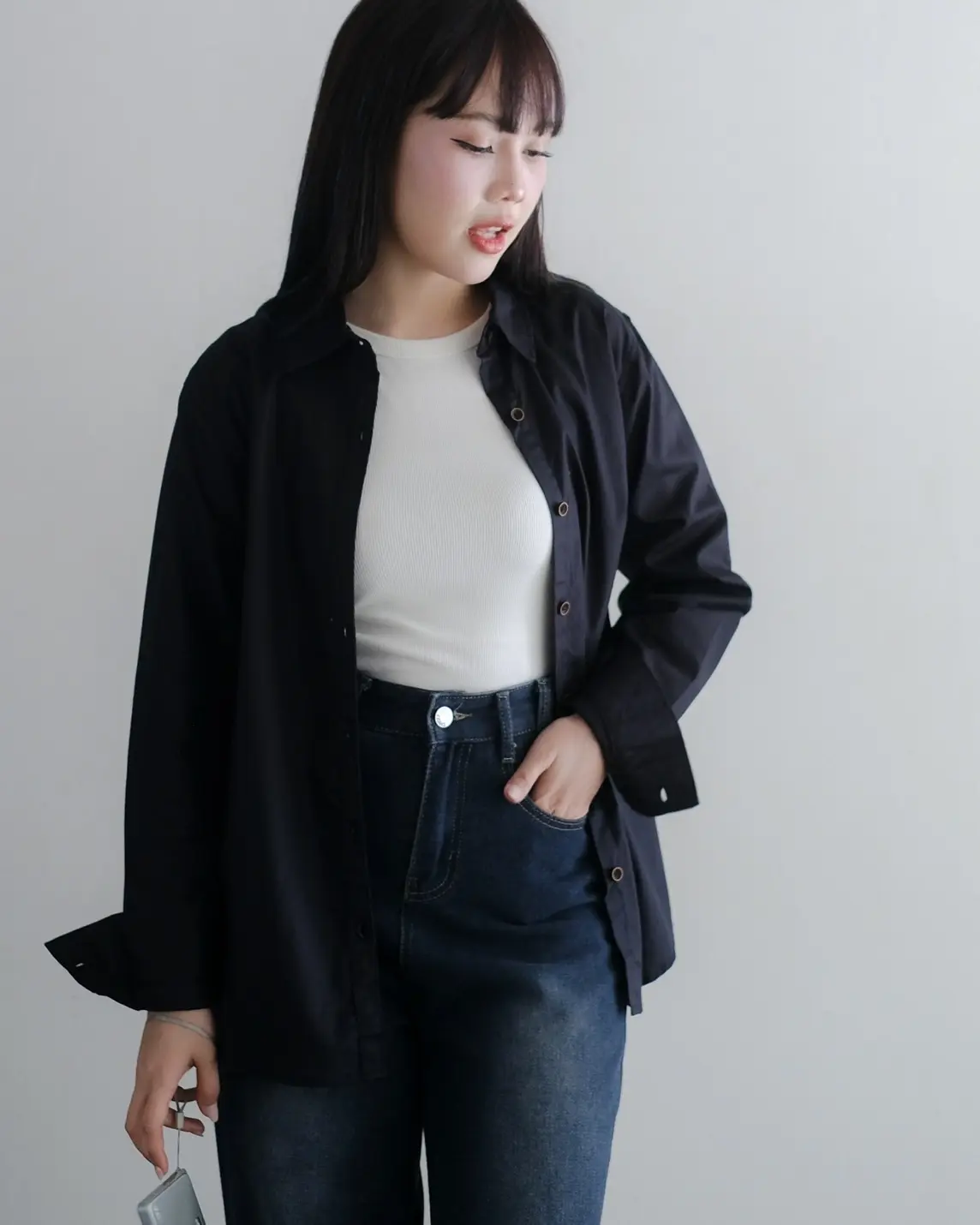 Keya Shirt Kode 4741 Black - Image 2