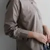 Keya Shirt Kode 4741 Khaki - Image 2