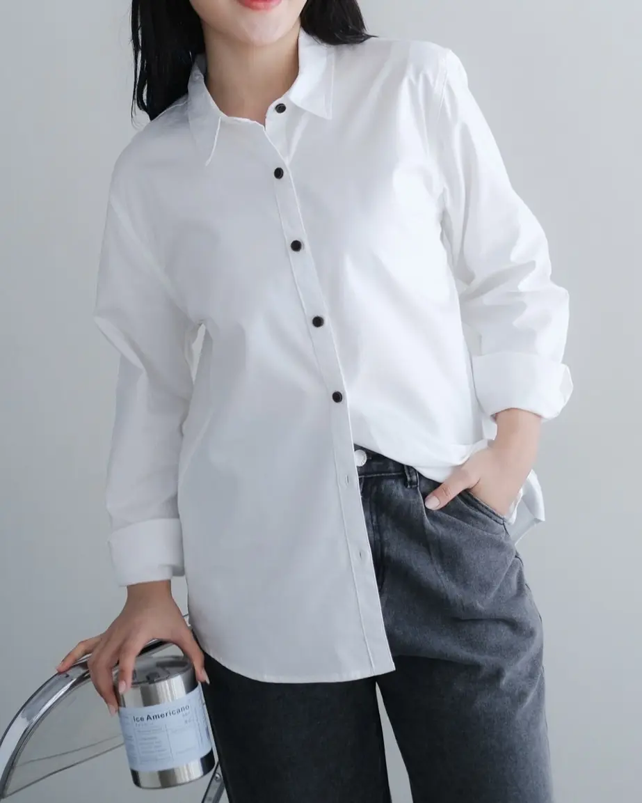 Keya Shirt Kode 4741 Broken White - Image 2