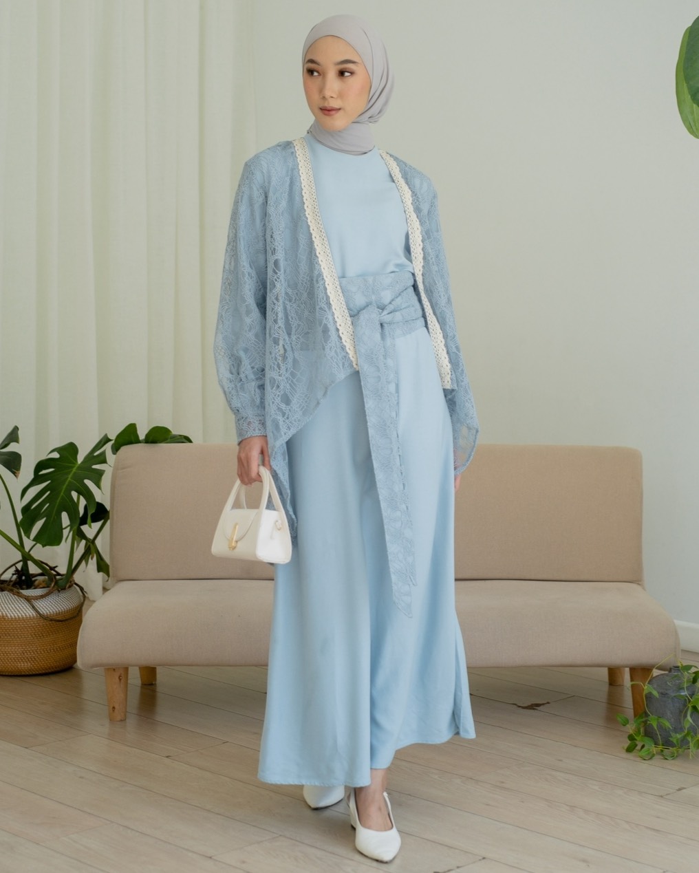 KAYLENA MAXI DRESS BLUE