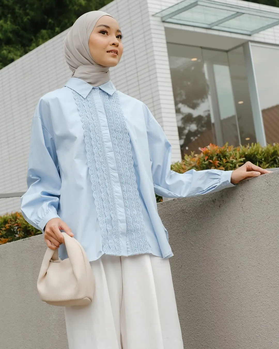 Mara Shirt Blue - Image 2