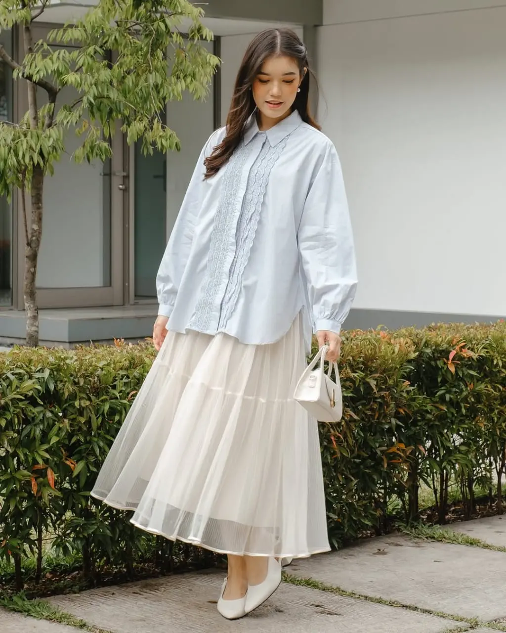Mara Shirt Grey - Image 2