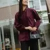 Mara Shirt Maroon - Image 2