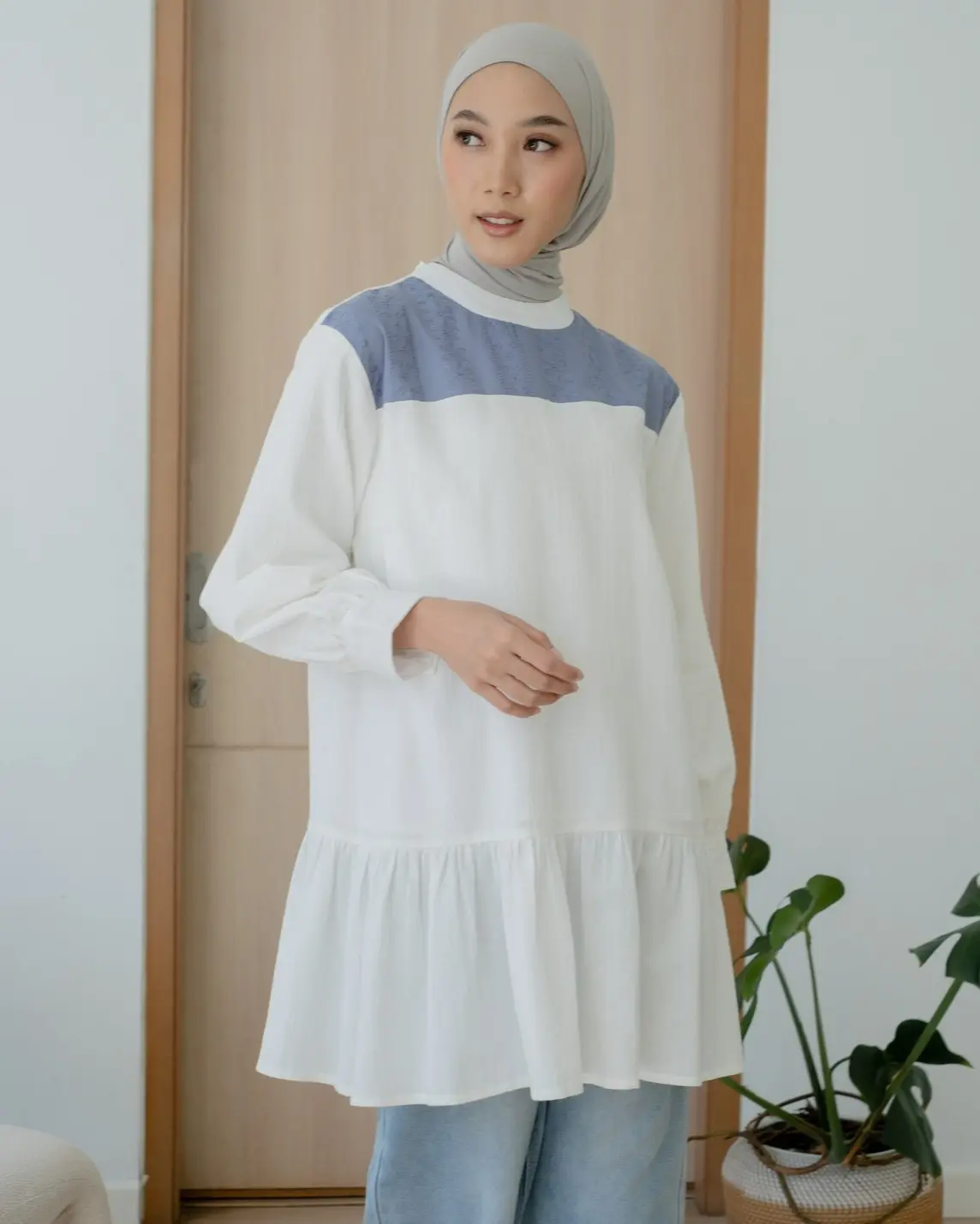 Maureen Tunic Blue Denim