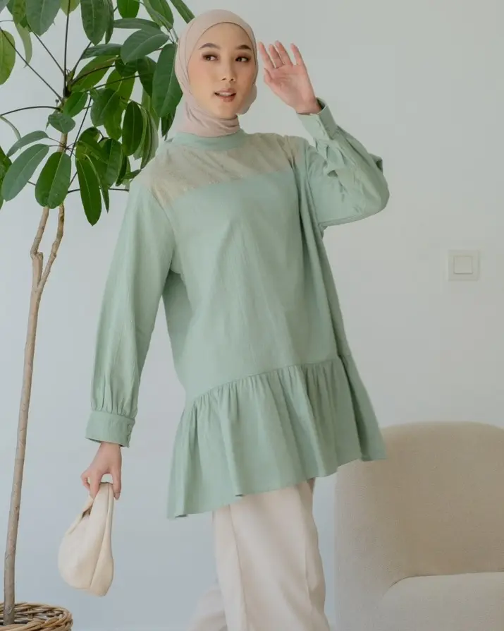 Maureen Tunic Mint - Image 2