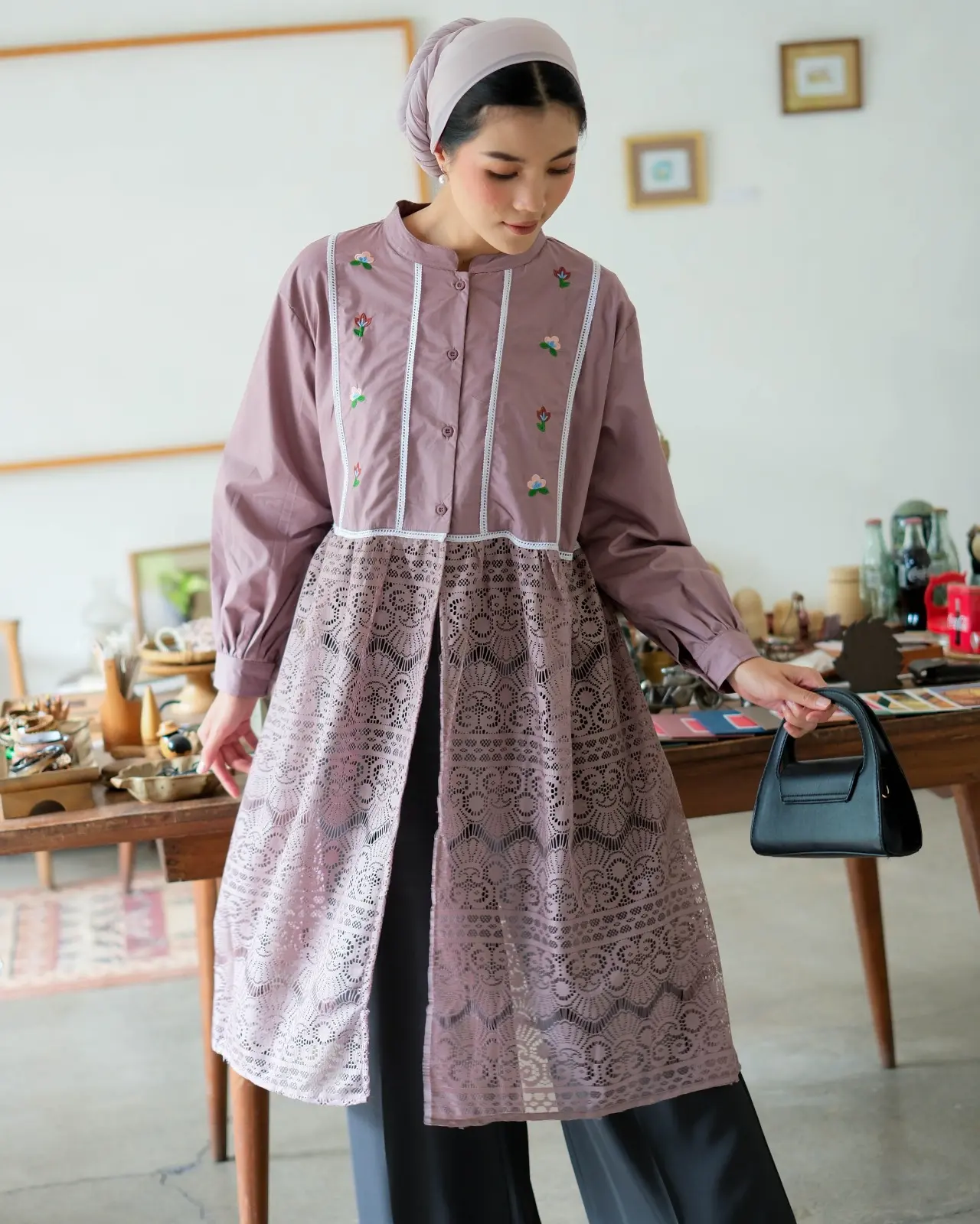 Morphila Tunic Mauve - Image 3