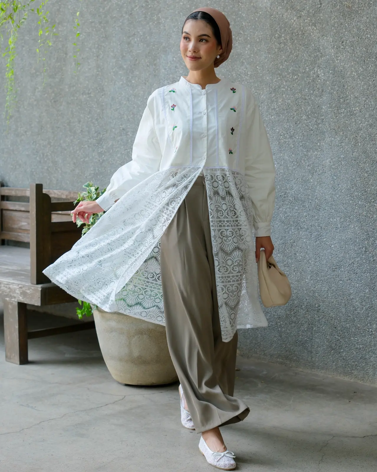 Morphila Tunic Broken White - Image 2