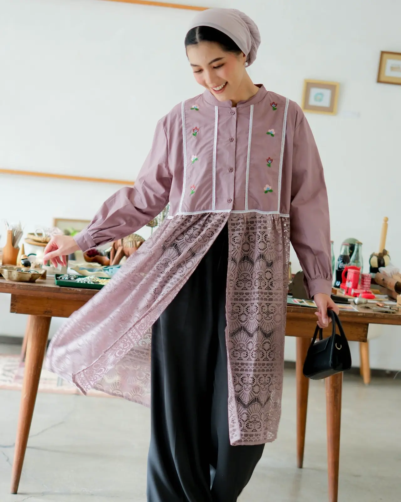 Morphila Tunic Mauve