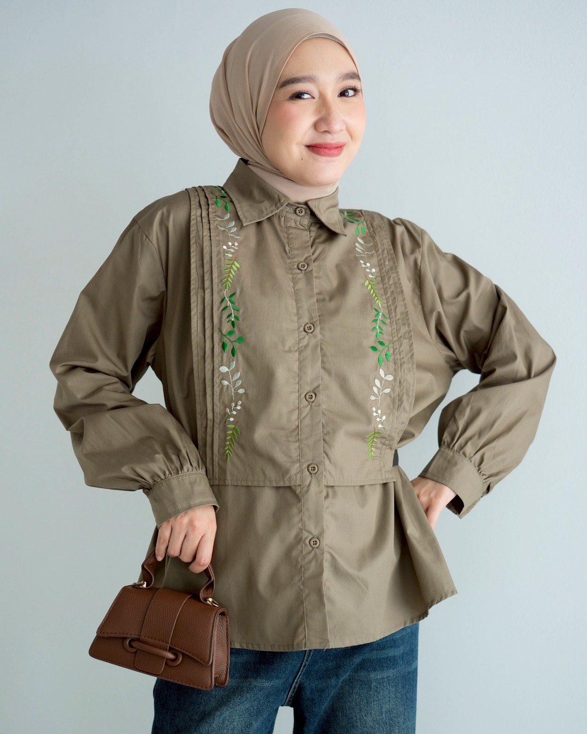 Navilea Shirt Olive - Image 2