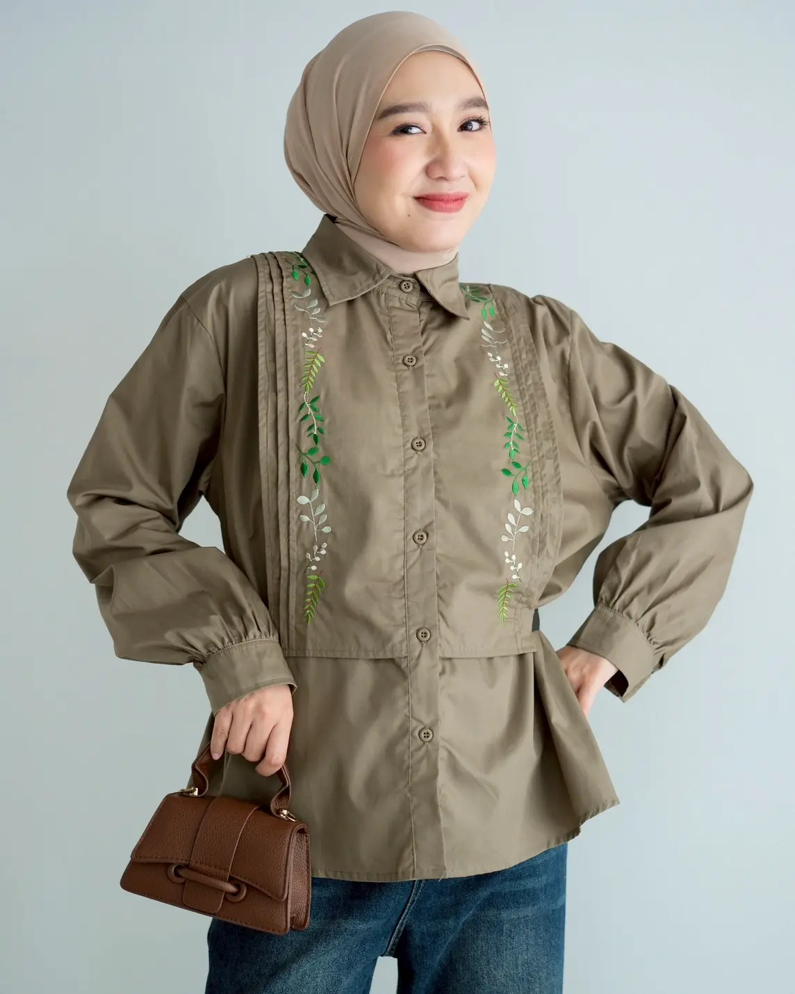 Navilea Shirt Olive - Image 2