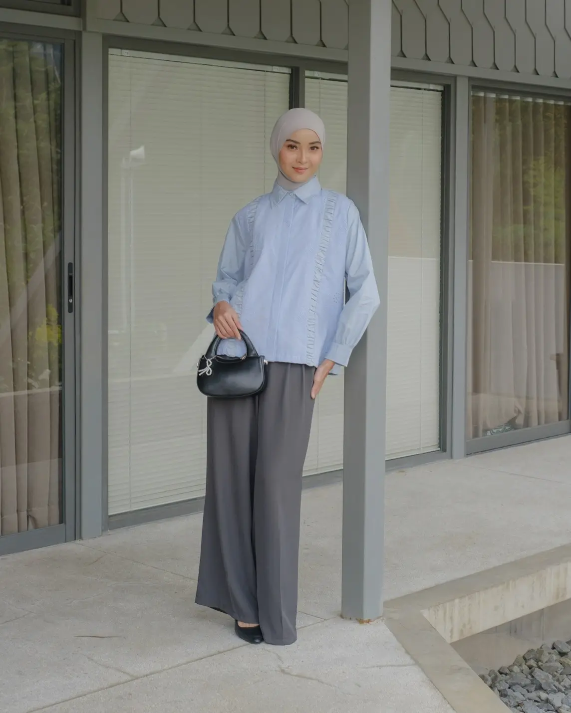 Noya Shirt Blue - Image 3