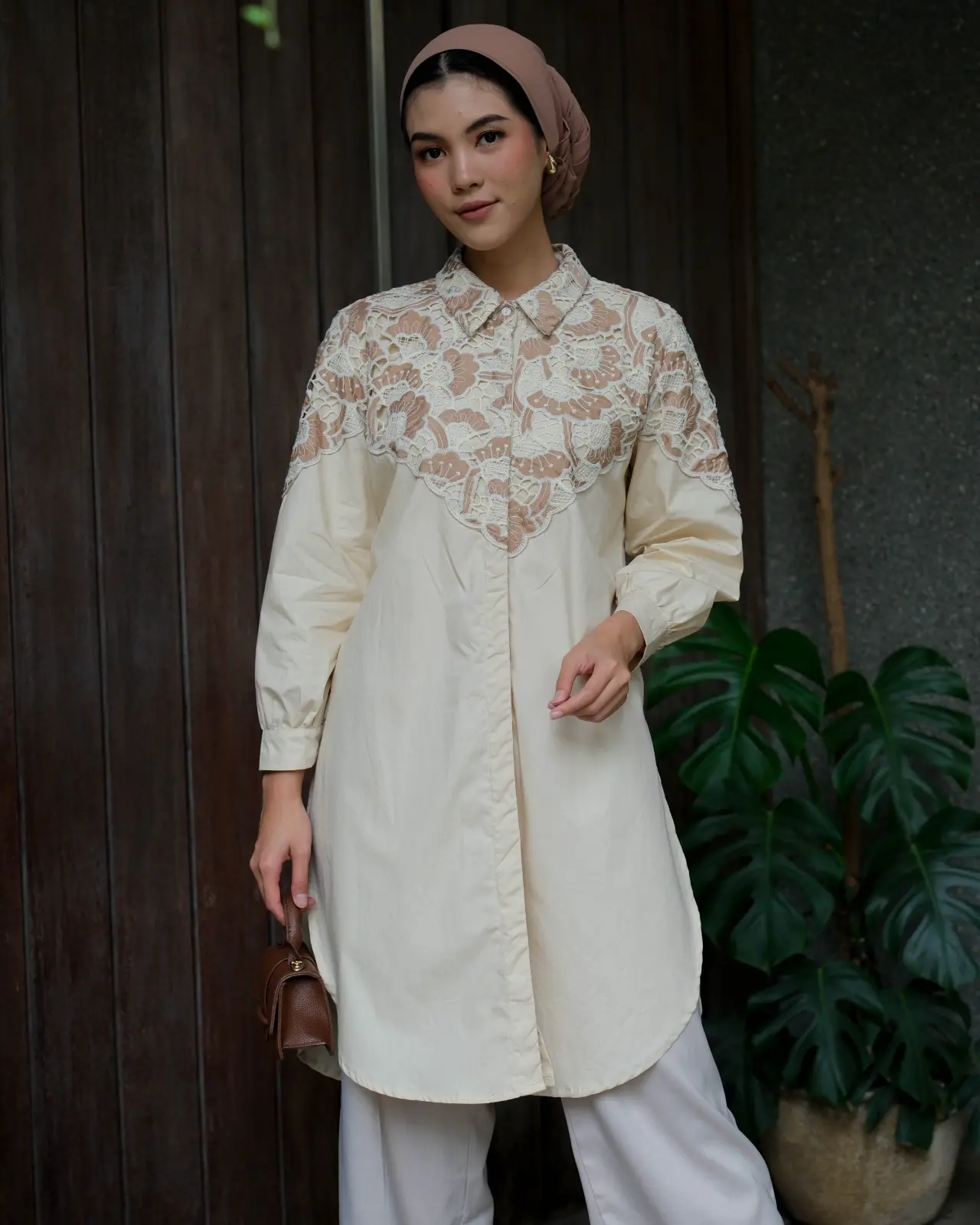 Raseema Tunic Kode 20320 Cream