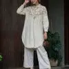 Raseema Tunic Kode 20320 Cream - Image 2