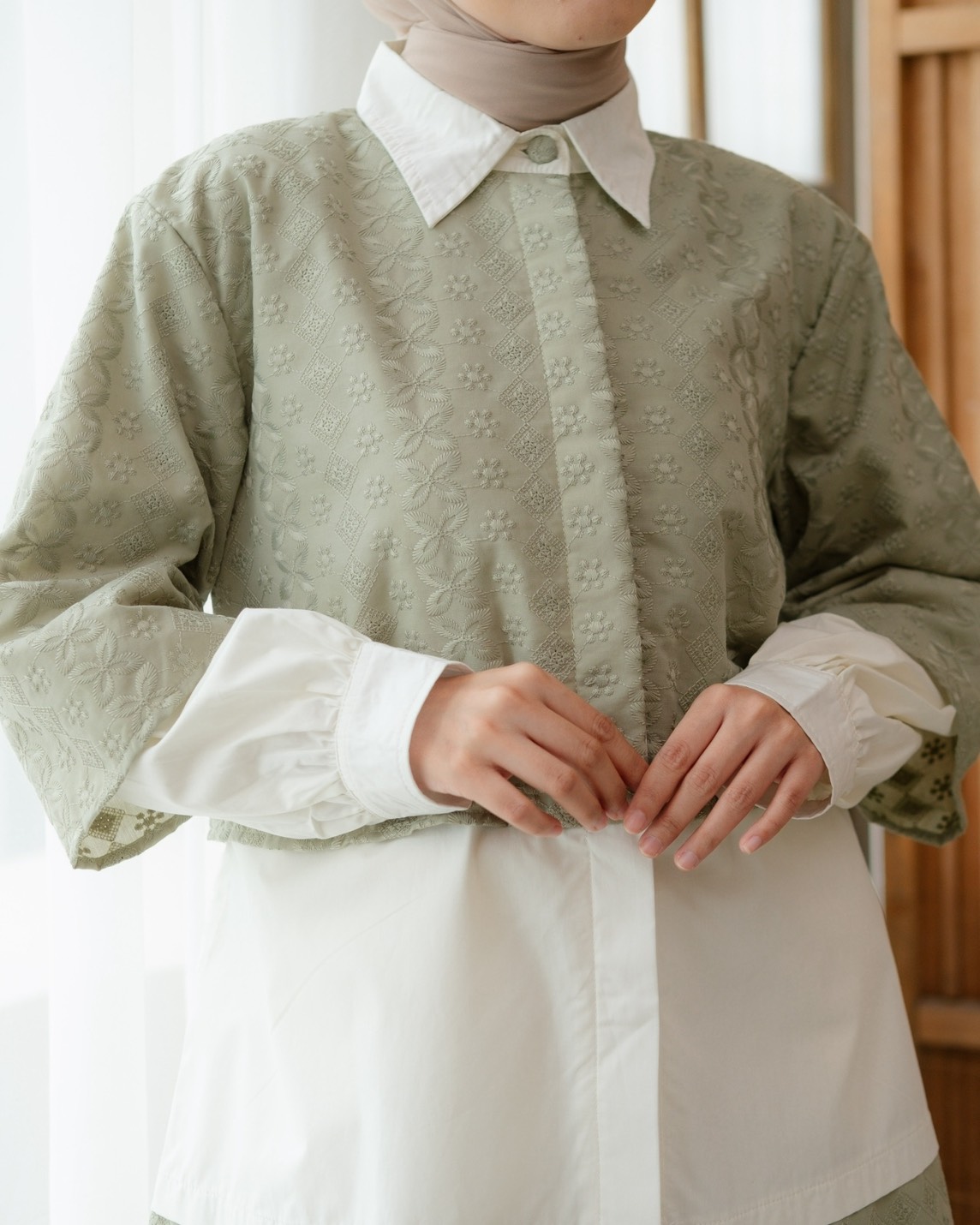 ROXETTE SHIRT SAGE - Image 2