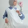 Thalia Maxi Dress BLUE DENIM - Image 2