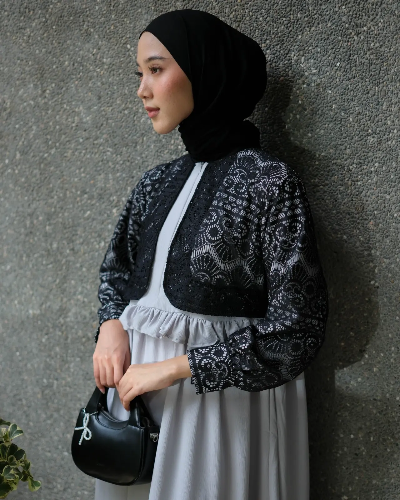 Tsabina Maxi Dress Black - Image 2