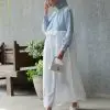 Tsabina Maxi Dress Blue - Image 2