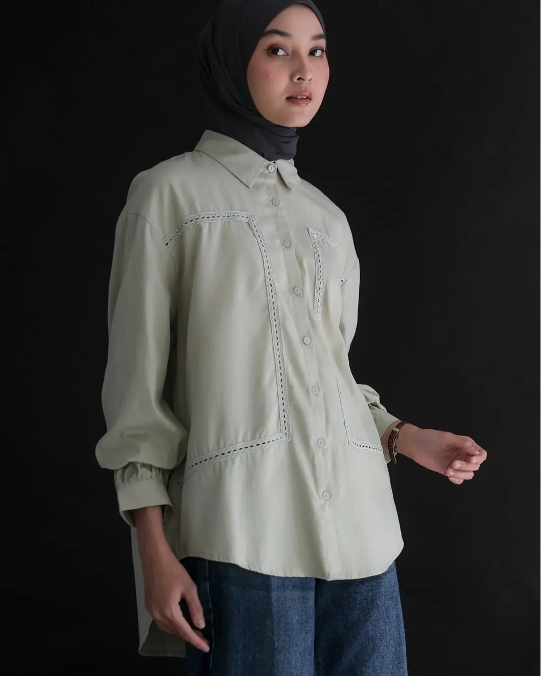 Kivata Shirt Kode 3283 Mint