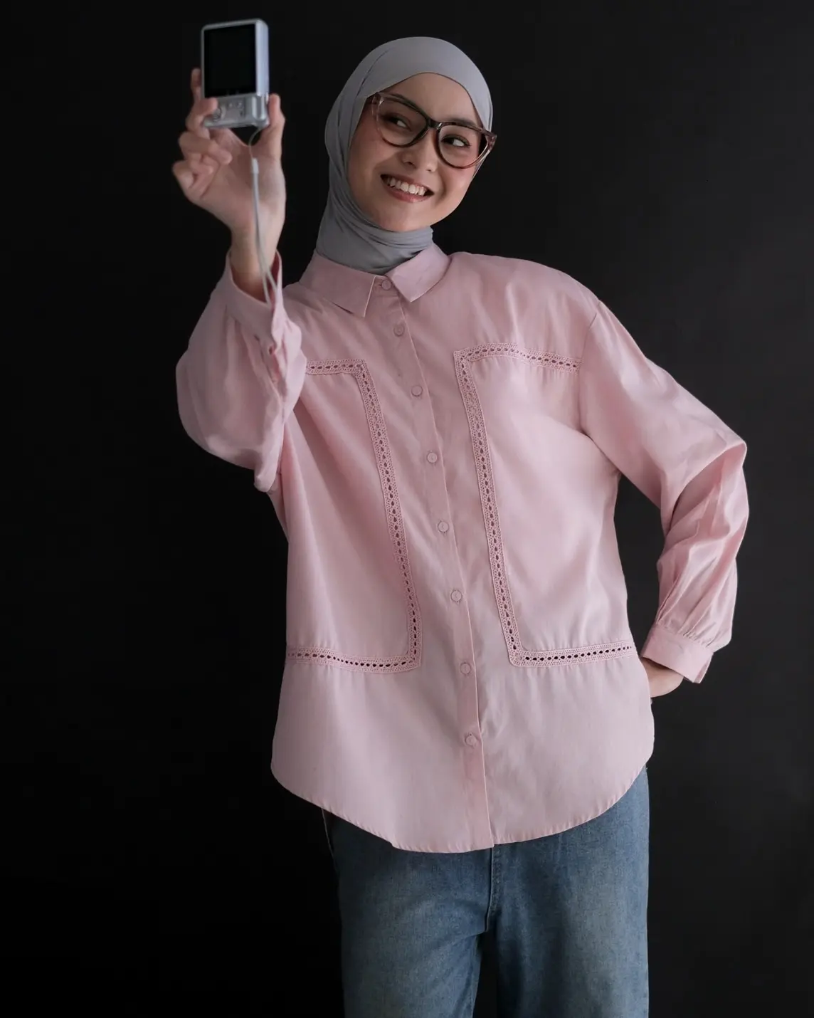 Kivata Shirt Kode 3283 Pink
