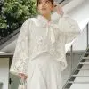 Menna Shirt Kode 20317 Broken White