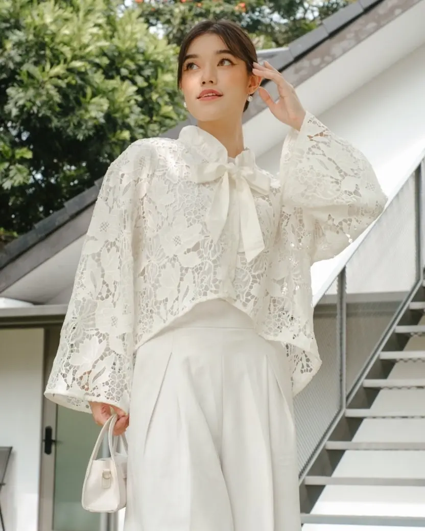 Menna Shirt Kode 20317 Broken White