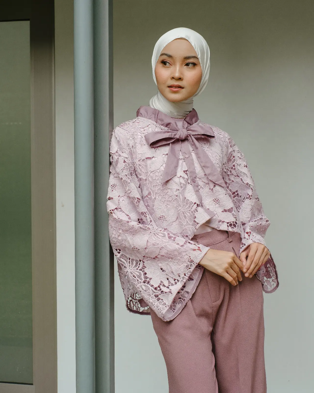 Menna Shirt Kode 20317 Mauve