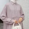 Zalwah Maxi Dress Kode 1407 Mauve - Image 2