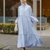 Zalwah Maxi Dress Kode 1407 Blue