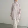 Cleora Tunic Kode 60089 Light Grey - Image 3