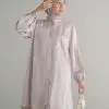 Cleora Tunic Kode 60089 Light Grey - Image 2