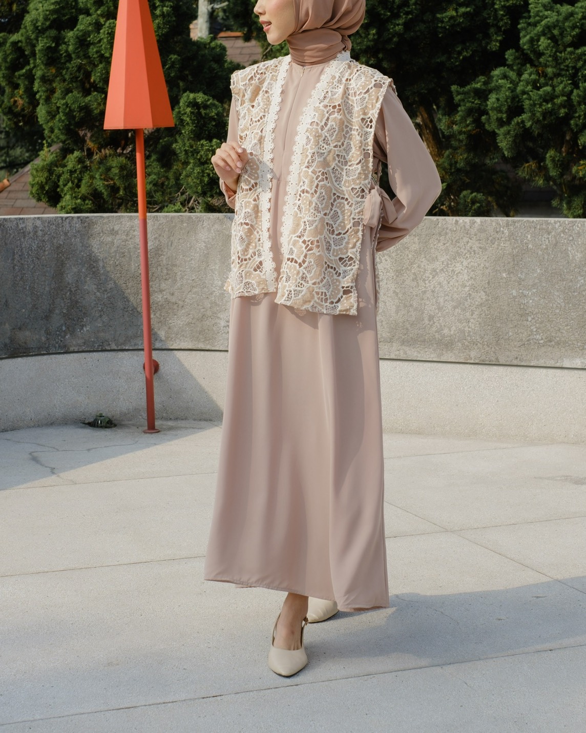 Denita Maxi Dress Kode 20321 Khaki