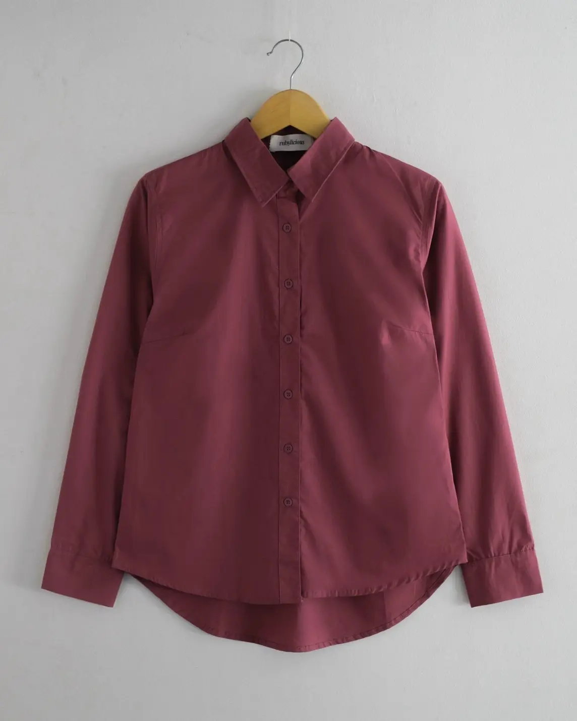 Hetvi Shirt Kode 4740 Red Plum
